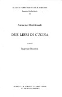 Due Libri di Cucina