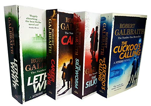 Cormoran Strike by Robert Galbraith 4 Books Collection Set
