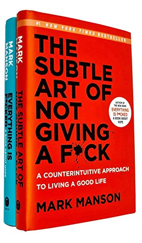 Mark Manson Collection 2 Books Set by Mark Manson, ISBN 9789123799688