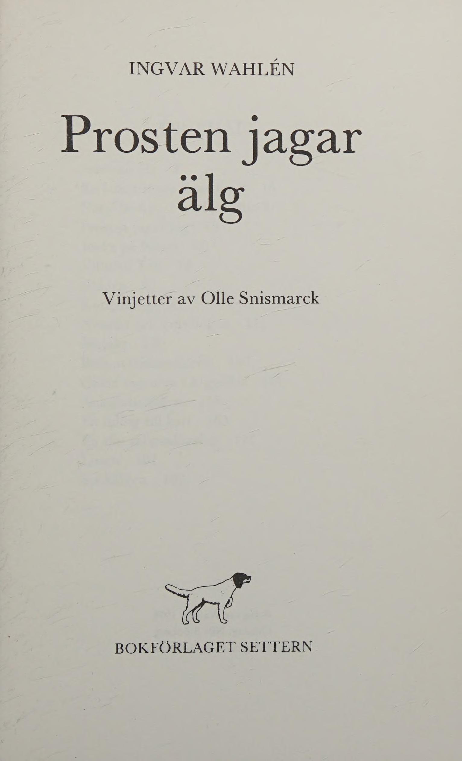 Prosten Jagar Alg