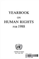 Yearbk On Human Rights 1988