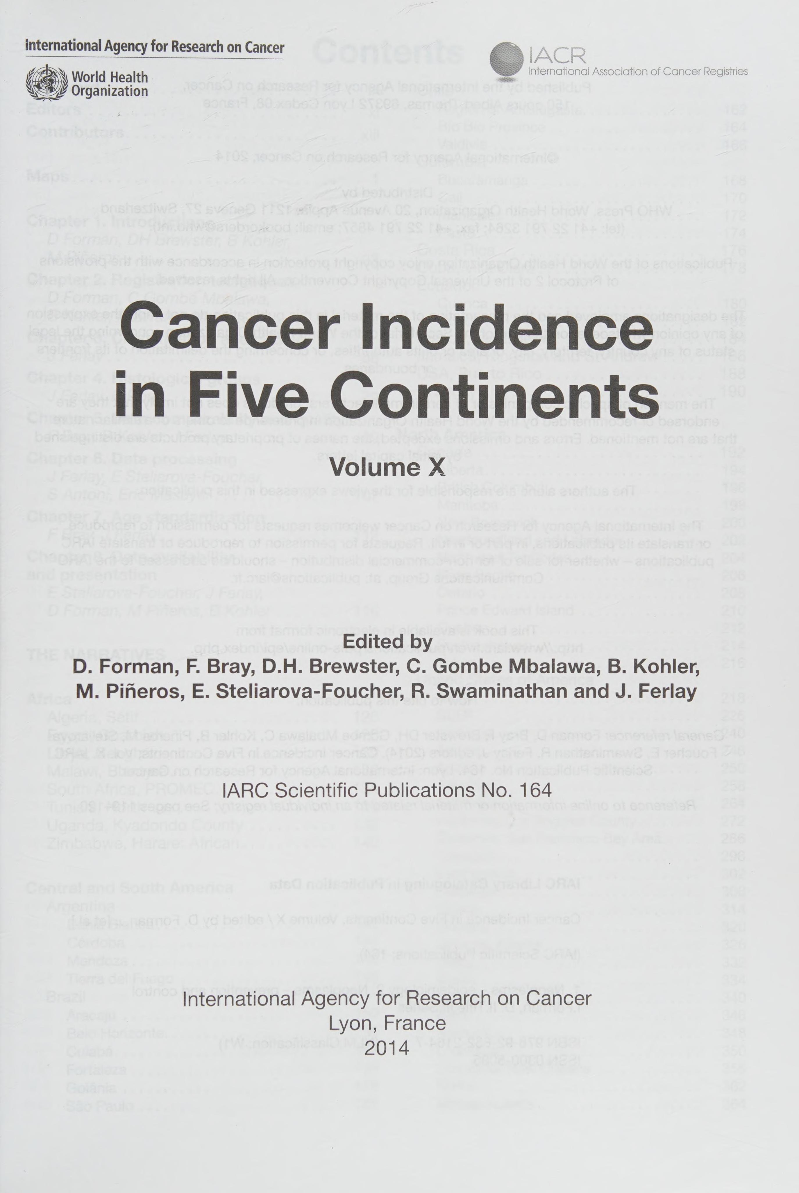 Cancer Incidence in Five Continents