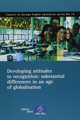 Developing attitudes to recognition