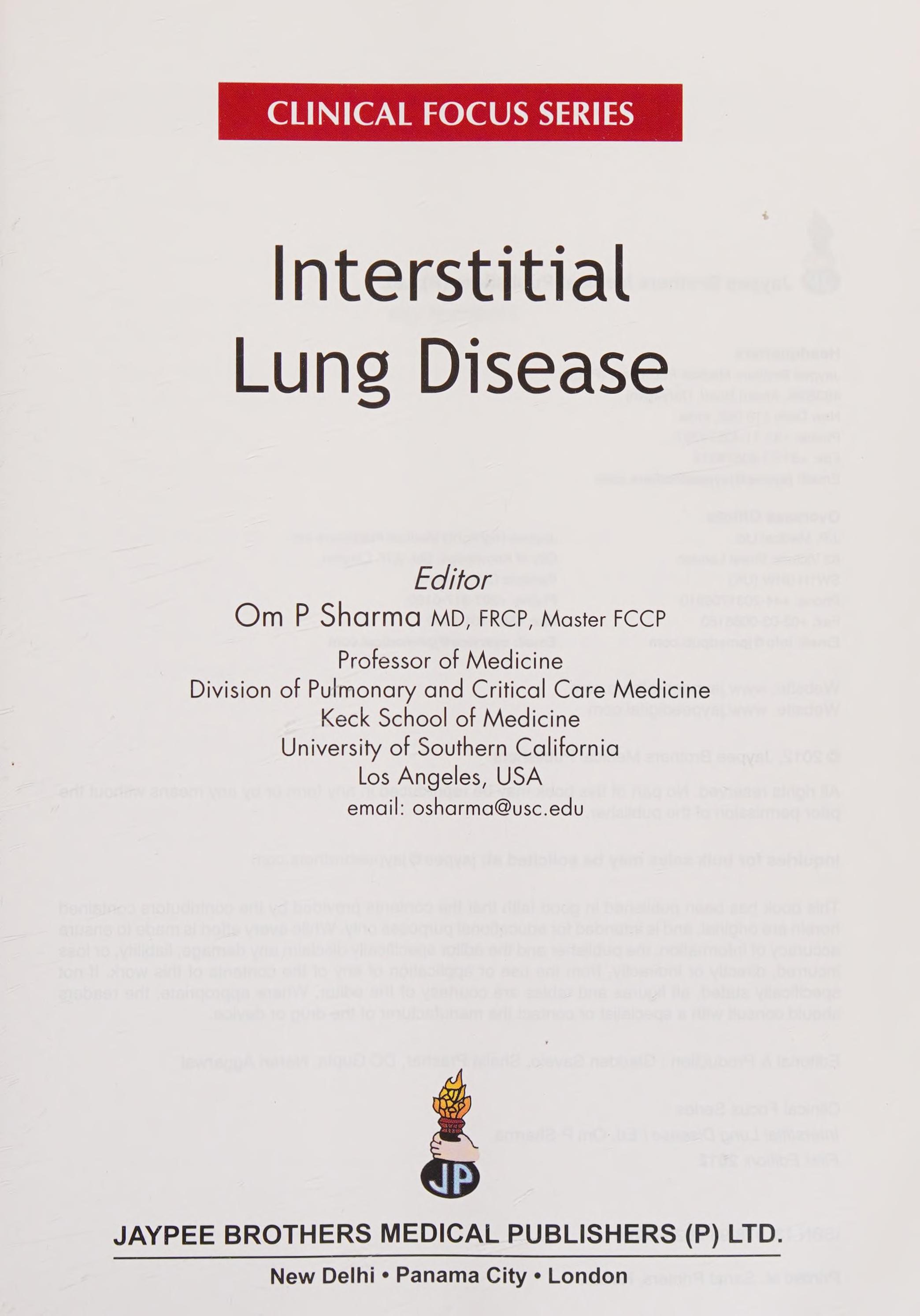 Interstitial lung disease