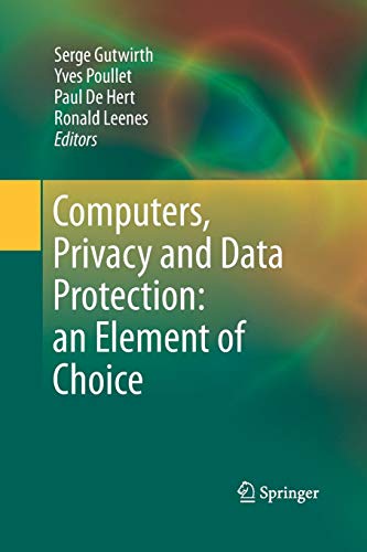 Computers, Privacy and Data Protection
