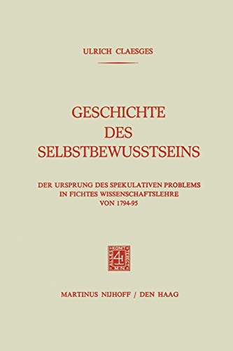 Geschichte des Selbstbewusstseins