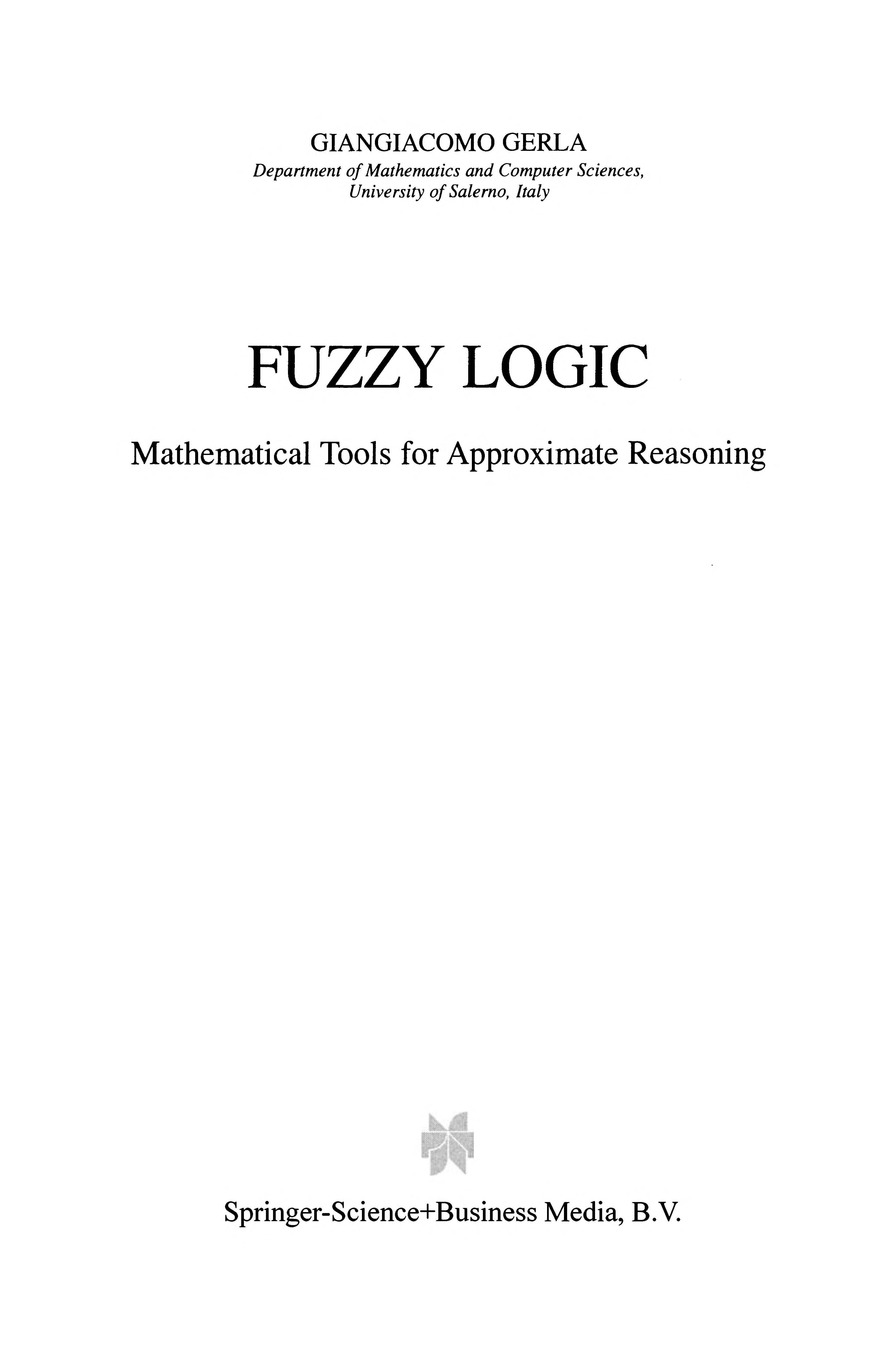 Fuzzy Logic