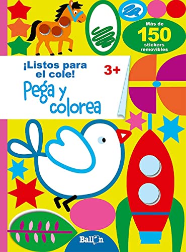 Pega y Colorea 3+