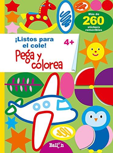 Pega y Colorea 4+