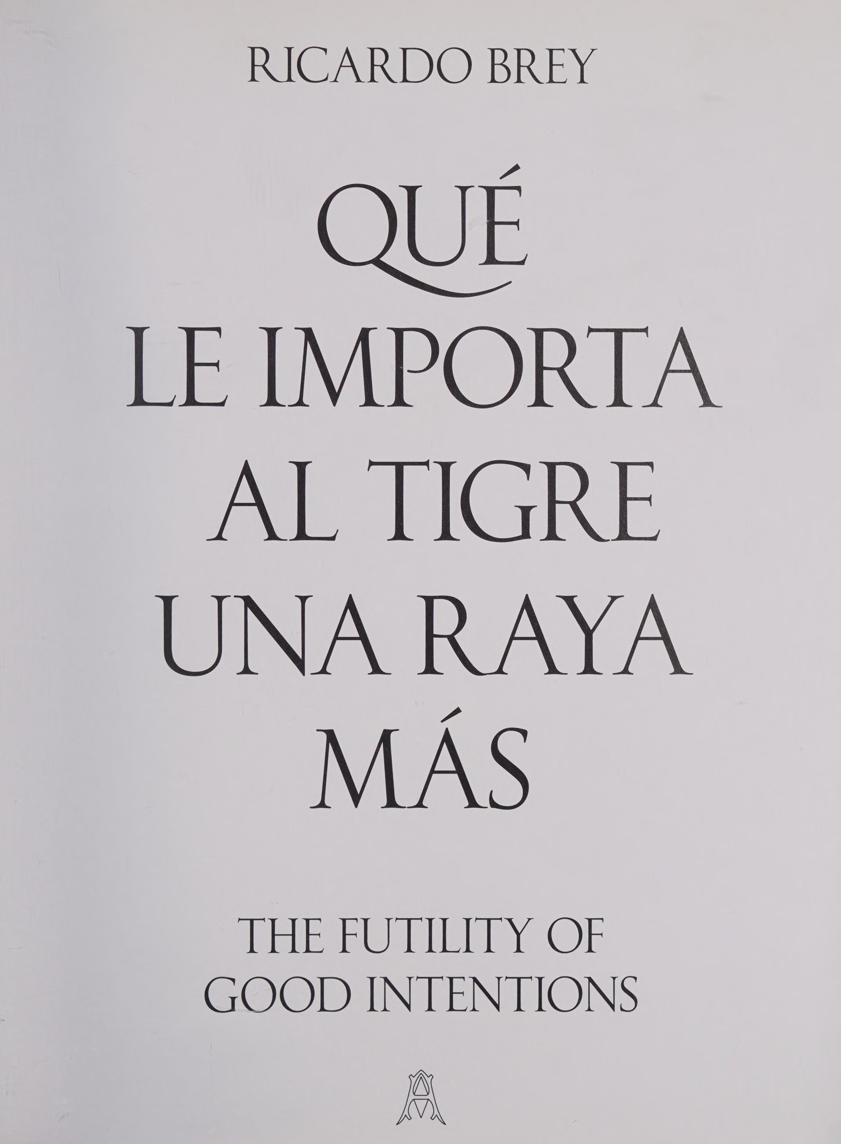 Que le Importa Al Tigre Una Raya Mas
