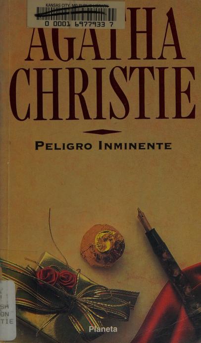 Peligro Inminente by Agatha Christie, ISBN 9789504908074
