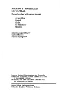 Ahorro y Formación de Capital