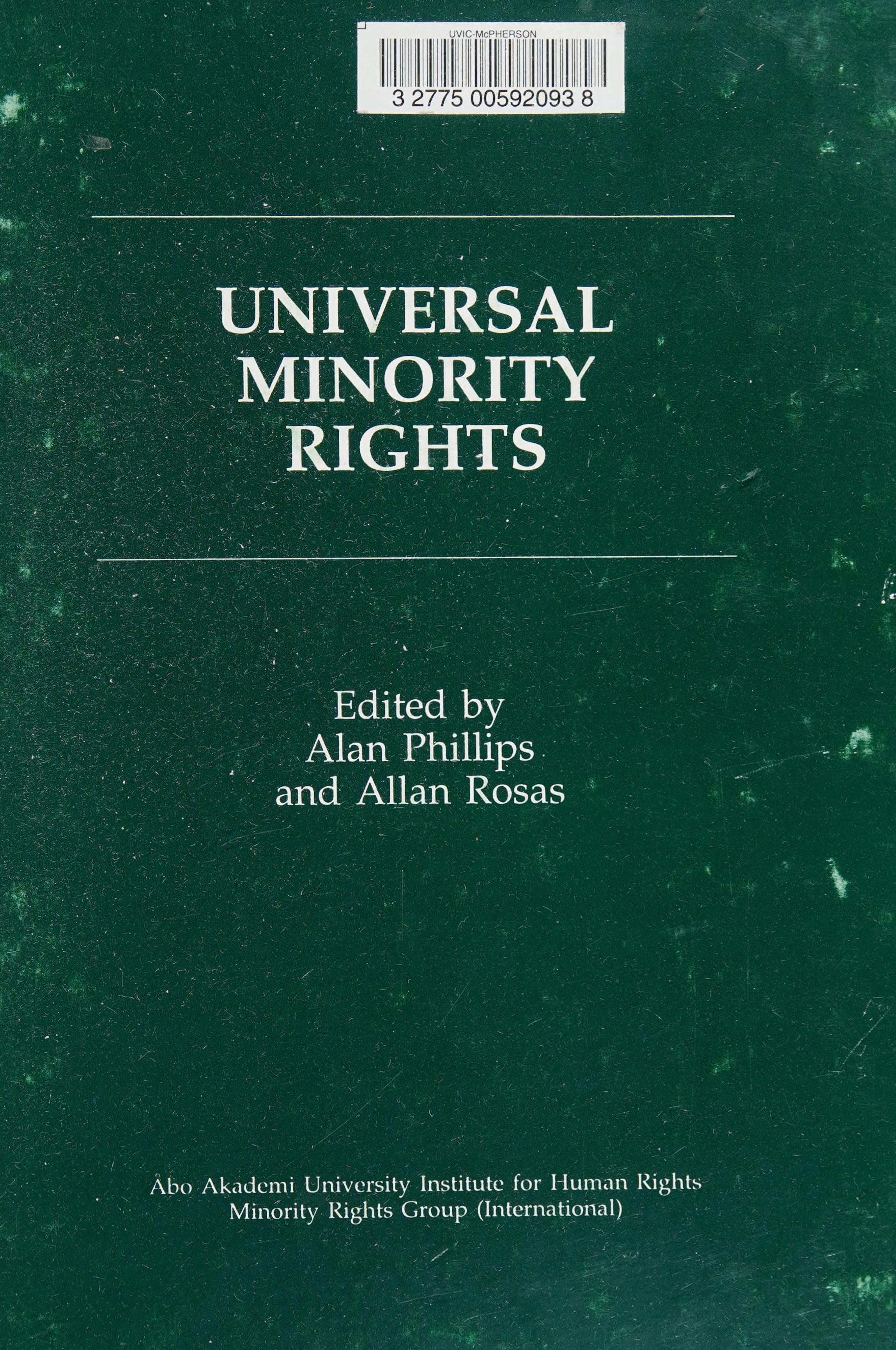 Universal Minority Rights
