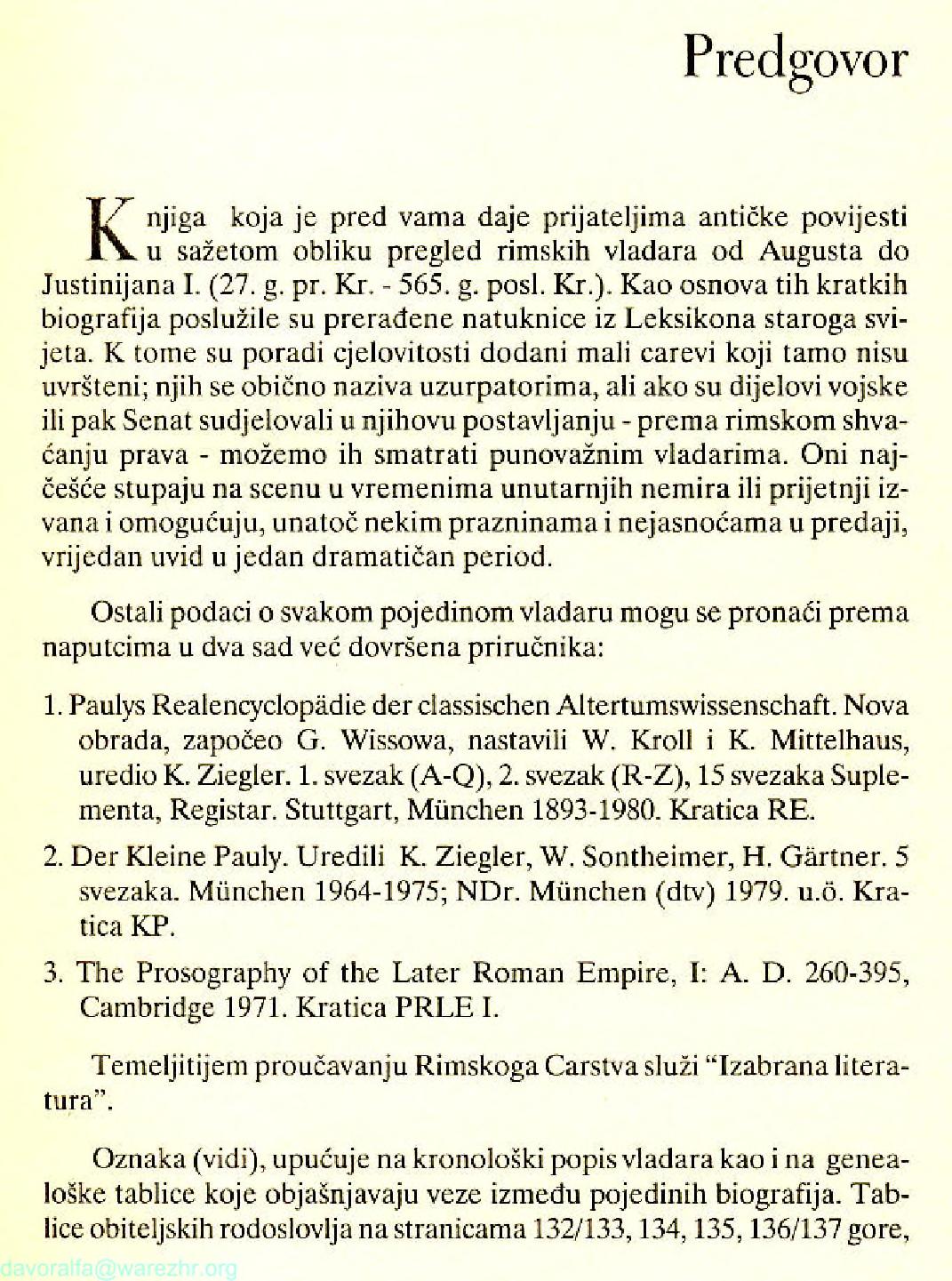Leksikon Rimskih Careva