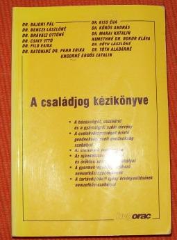 A Családjog Kézikönyve