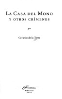 La casa del mono y otros crimenes