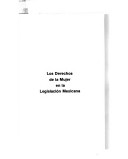 Los Derechos de la Mujer En la Legislación Mexicana