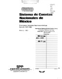 Sistema de Cuentas Nacionales de México