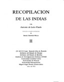 Recopilación de Las Indias