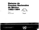 Sistema de Cuentas Nacionales de México, 1982-1984