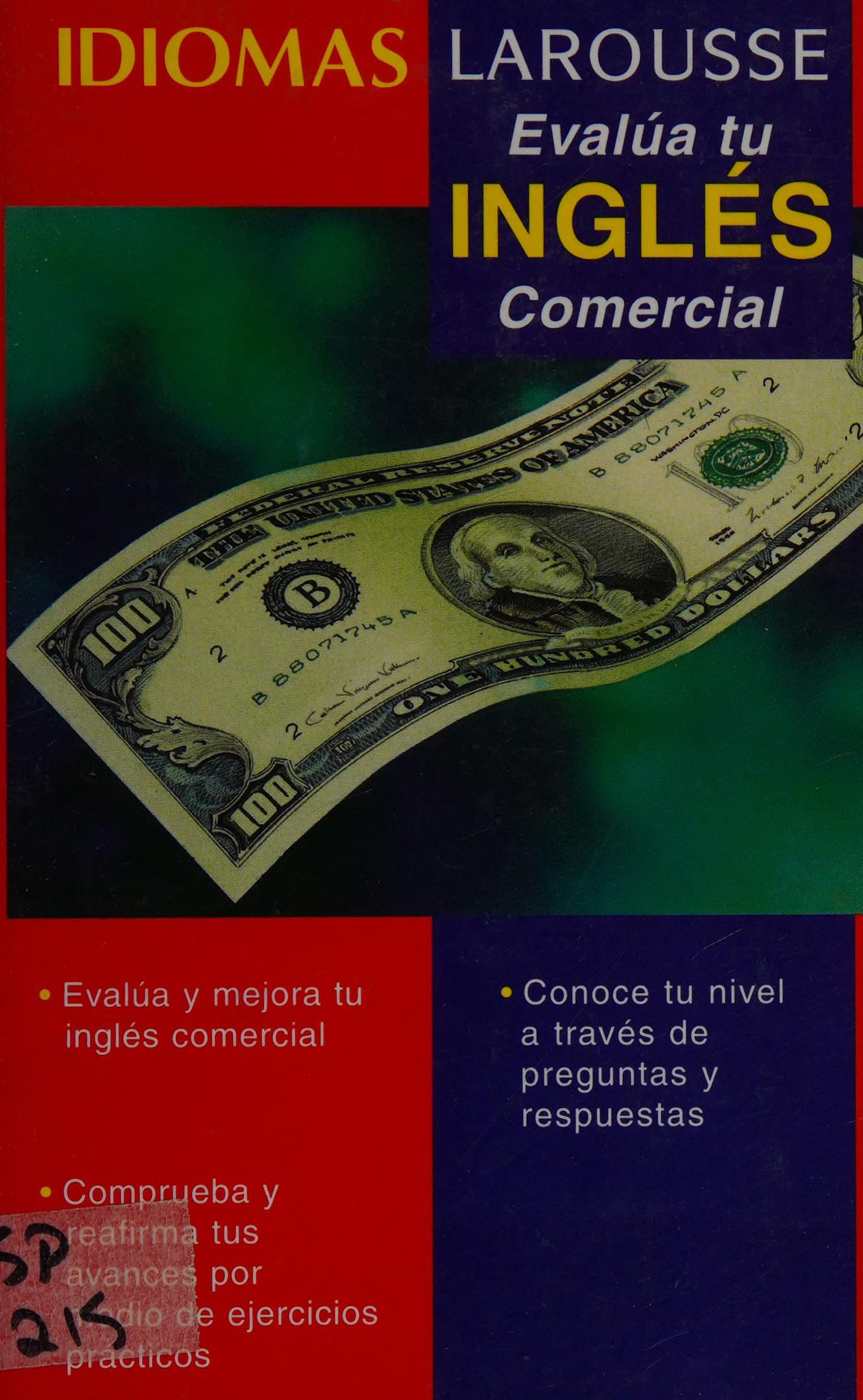 Evalua Tu Ingles Comercial (773)/Evaluate Your Commercial English