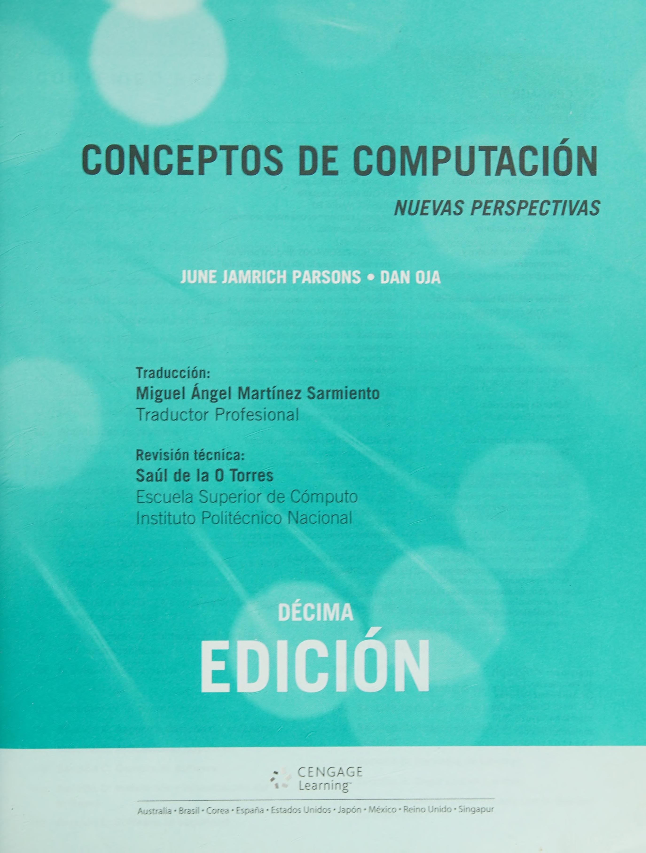 Conceptos de Computacion/ Computer Concepts