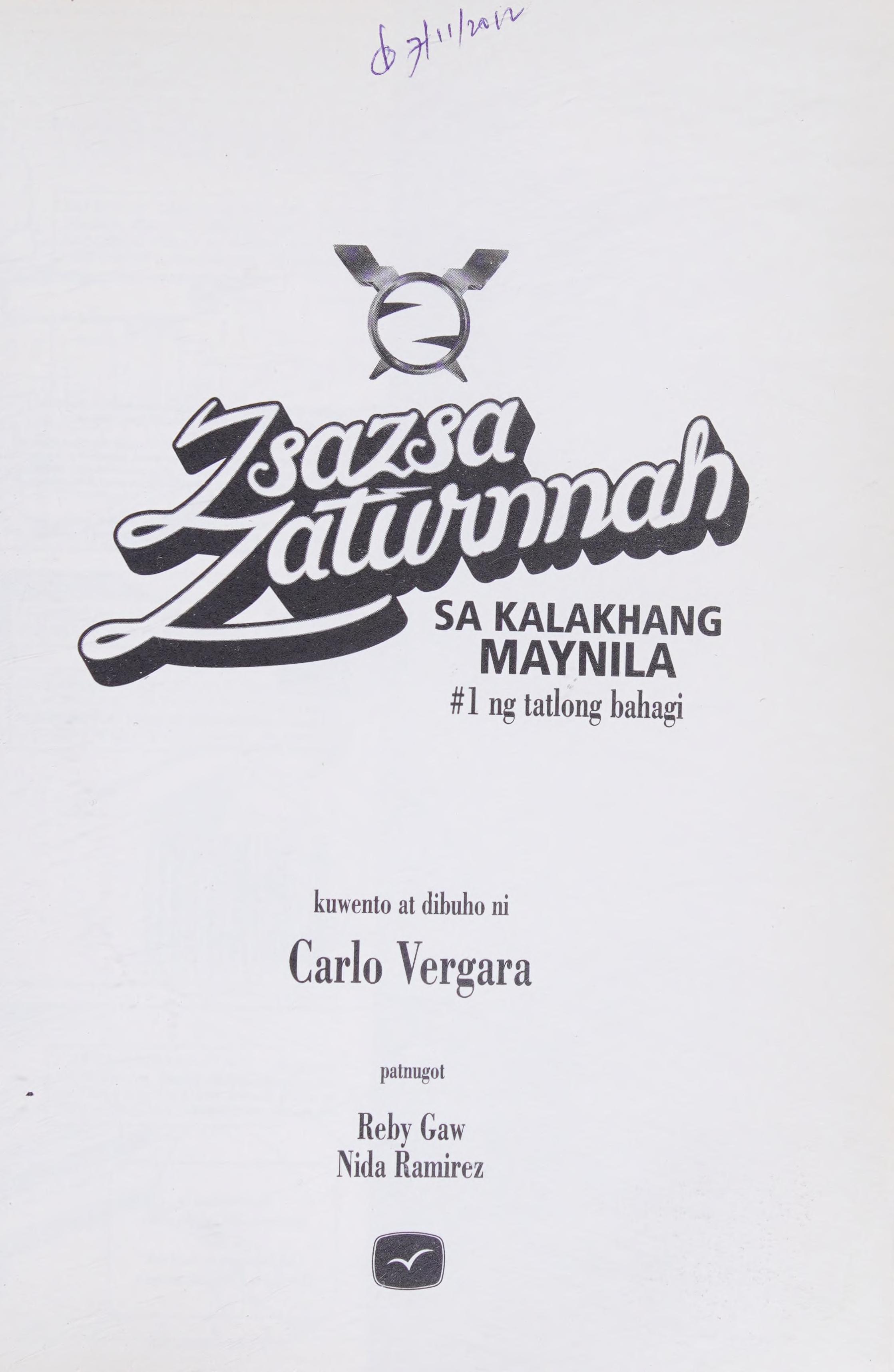 Zsazsa Zaturnah Sa Kalakhang Maynila