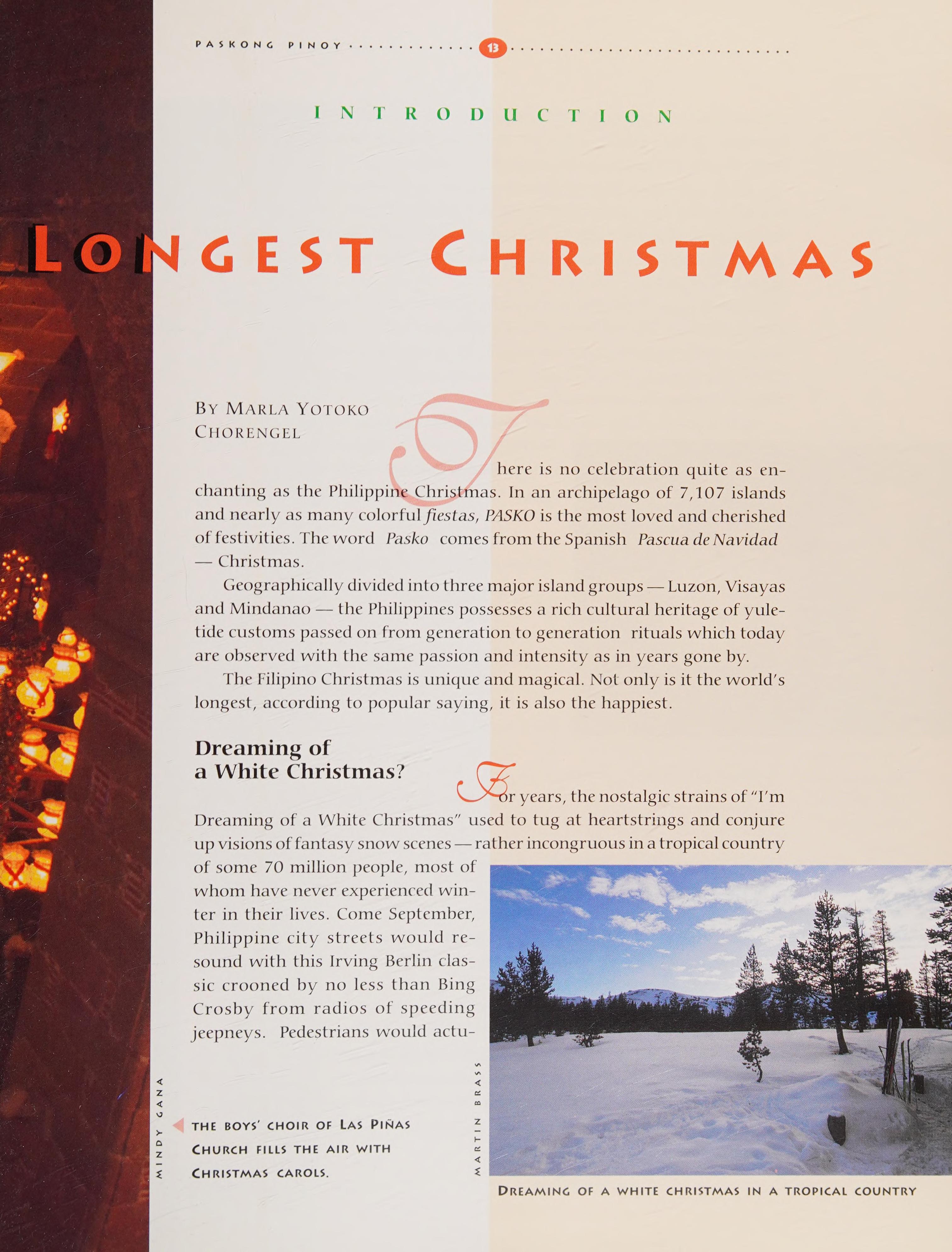 Pasko, The Philippine Christmas