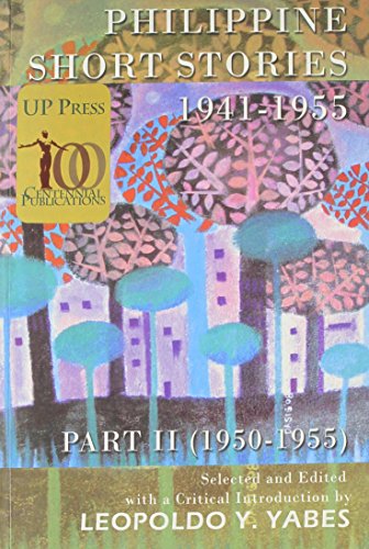 Philippine Short Stories, 1941-1955