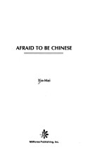 Afraid To Be Chinese