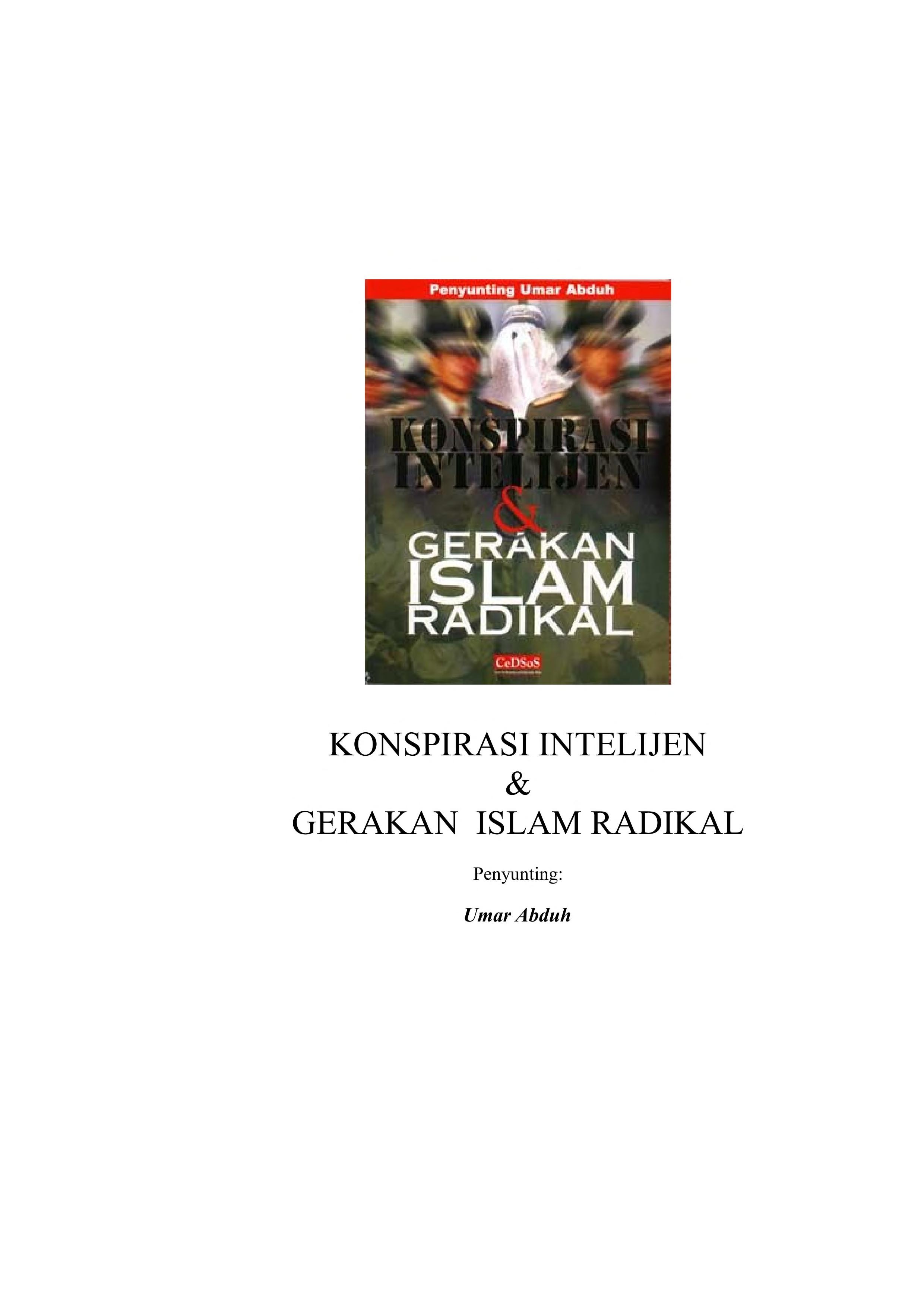 Konspirasi Intelijen & Gerakan Islam Radikal