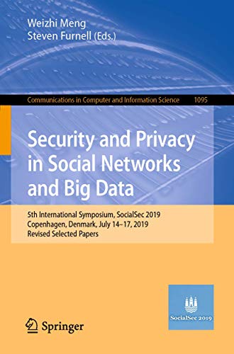 Security And Privacy In Social Networks And Big Data