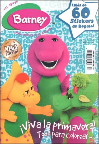 Barney Super Stickers N 2 - Viva la Primavera