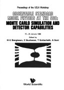 Observable Standard Model Physics At The Ssc: Monte Carlo Simulation And Detector Capabilities