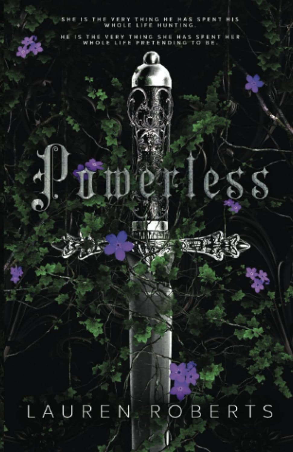 Powerless by Lauren Roberts, ISBN 9798987380406